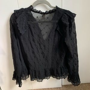 Black H&M blouse
